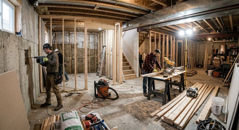 Basement Living Space Ideas