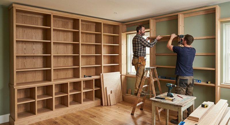 Bookcase Installation