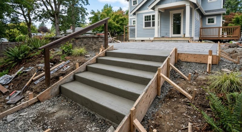 Safe Concrete Step Designs