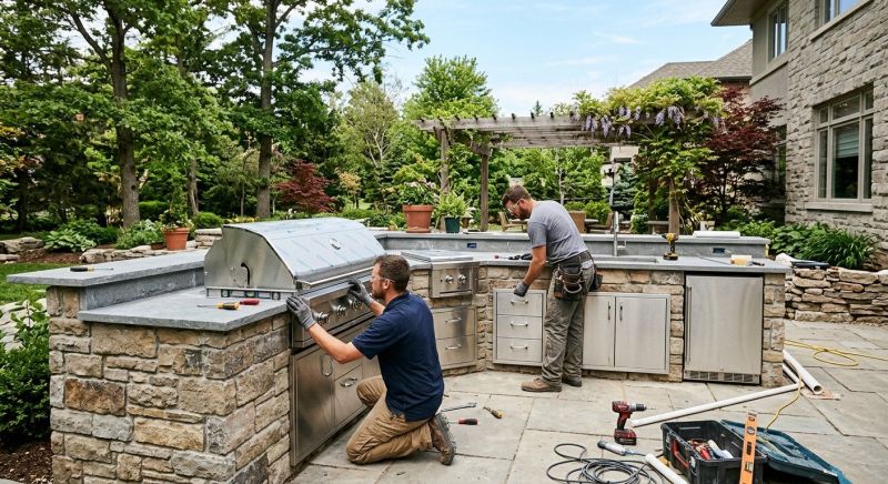 Custom Outdoor Kitchen Designs