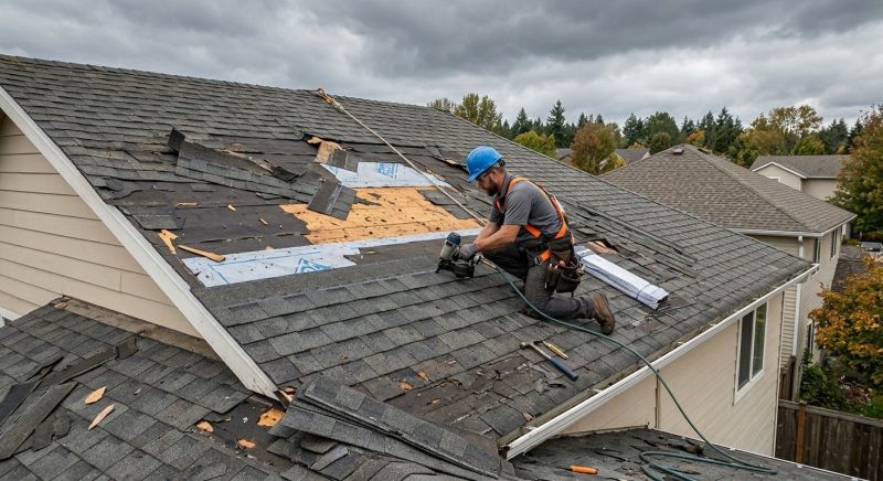 Asphalt Roof Repair