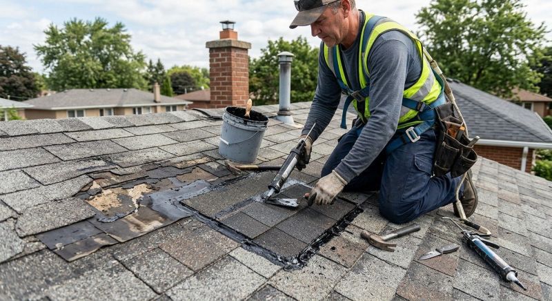 Asphalt Roof Repair