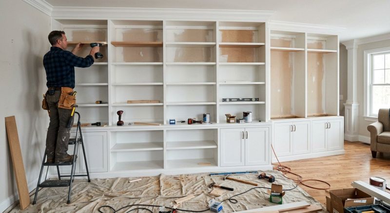Bookcase Installation