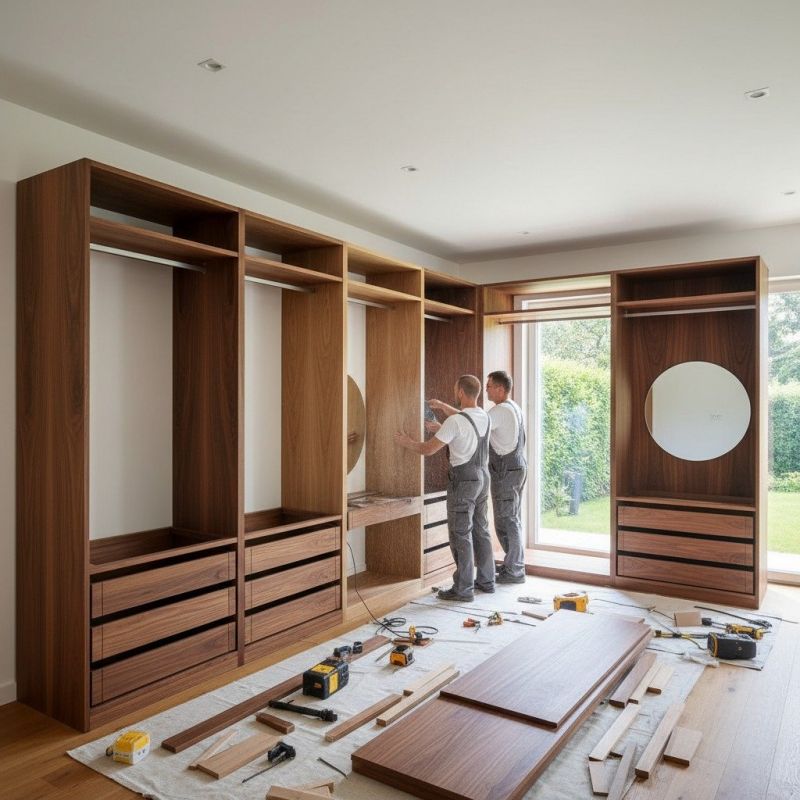 Bookcase Installation