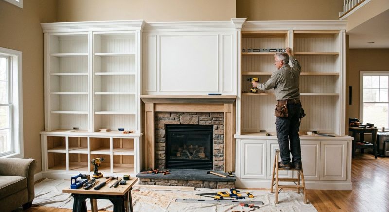 Bookcase Installation
