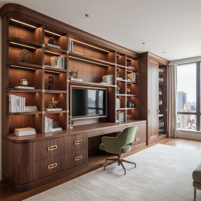 Built-In Bookcase Ideas