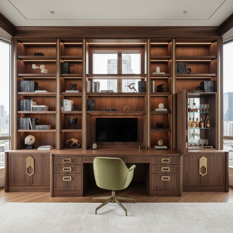 Built-In Bookcase Ideas