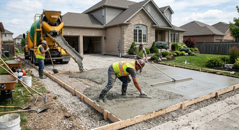 Concrete Driveway Installation
