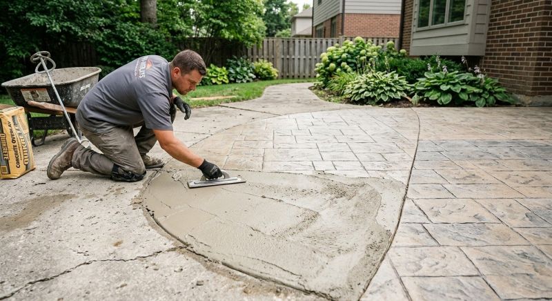 Concrete Patio Installation