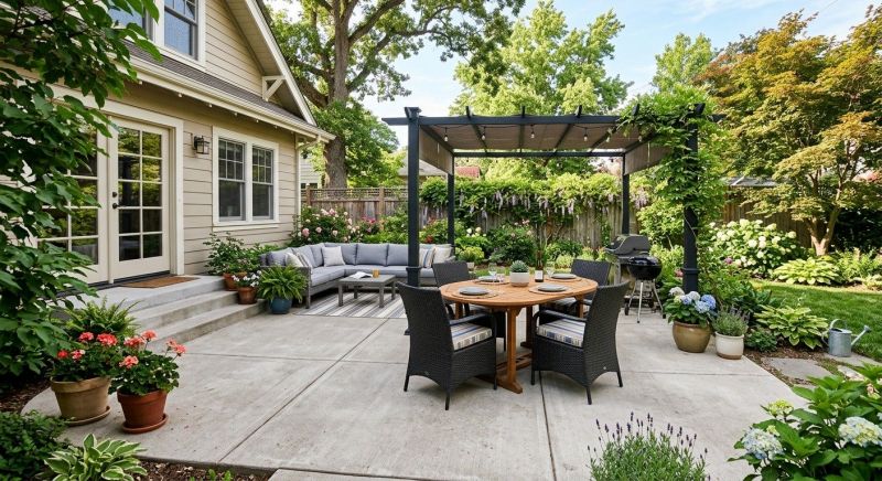 Concrete Patio Installation