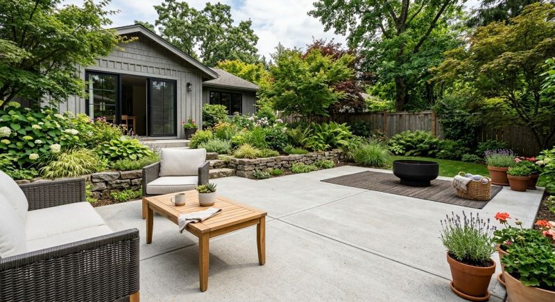 Concrete Patio Installation