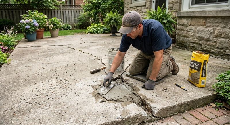 Concrete Patio Repair