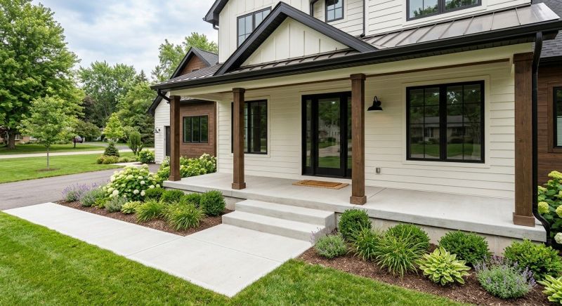 Concrete Porch Installation