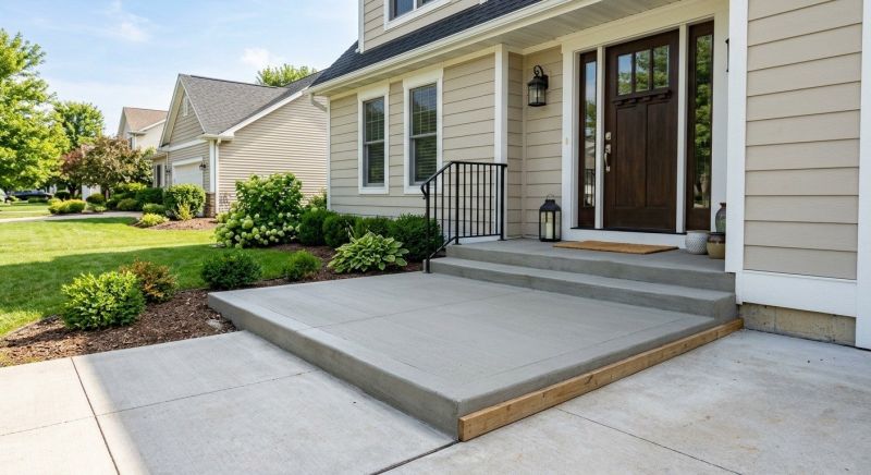 Concrete Porch Installation