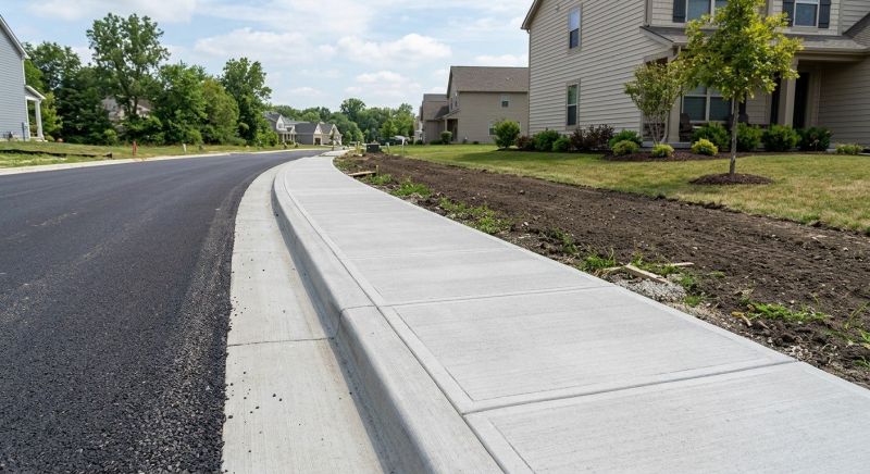 Concrete Sidewalk Installation