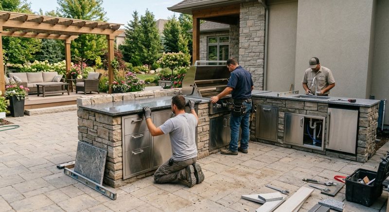 Custom Outdoor Kitchen Designs