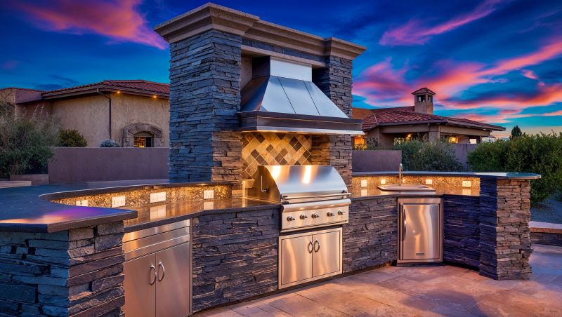 Custom Outdoor Kitchen Designs