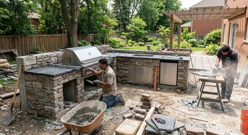 Custom Outdoor Kitchen Designs