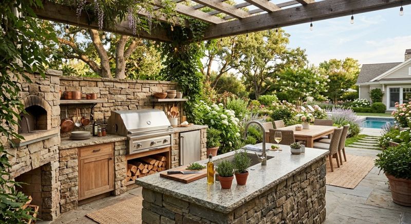 Custom Outdoor Kitchen Designs