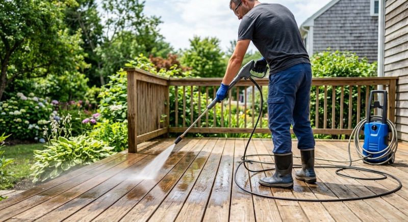 Deck Cleaning