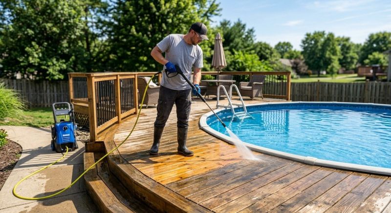 Deck Cleaning