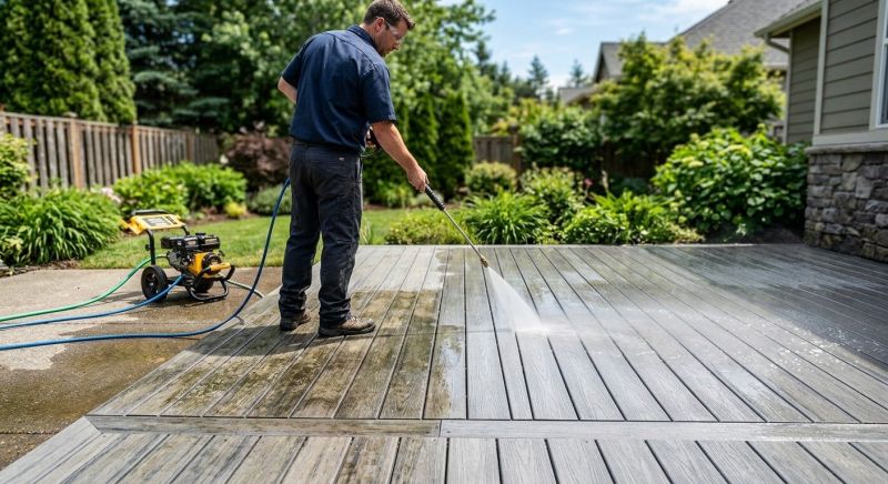 Deck Cleaning