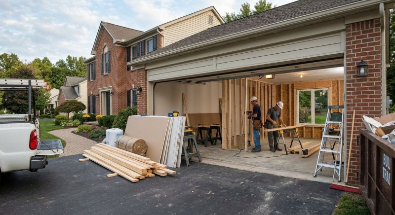 Garage Construction In Knightdale