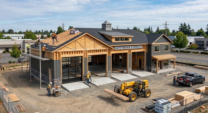 Garage Construction In Knightdale