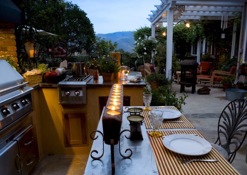 Outdoor Kitchen Construction