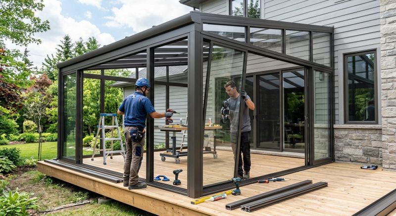 Patio Enclosure Repair