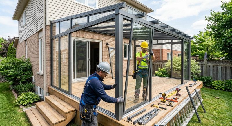 Patio Enclosure Repair
