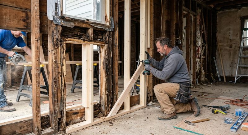 Professional Framing Repairs