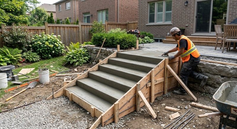Safe Concrete Step Designs