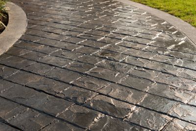 Stamped Concrete Installation