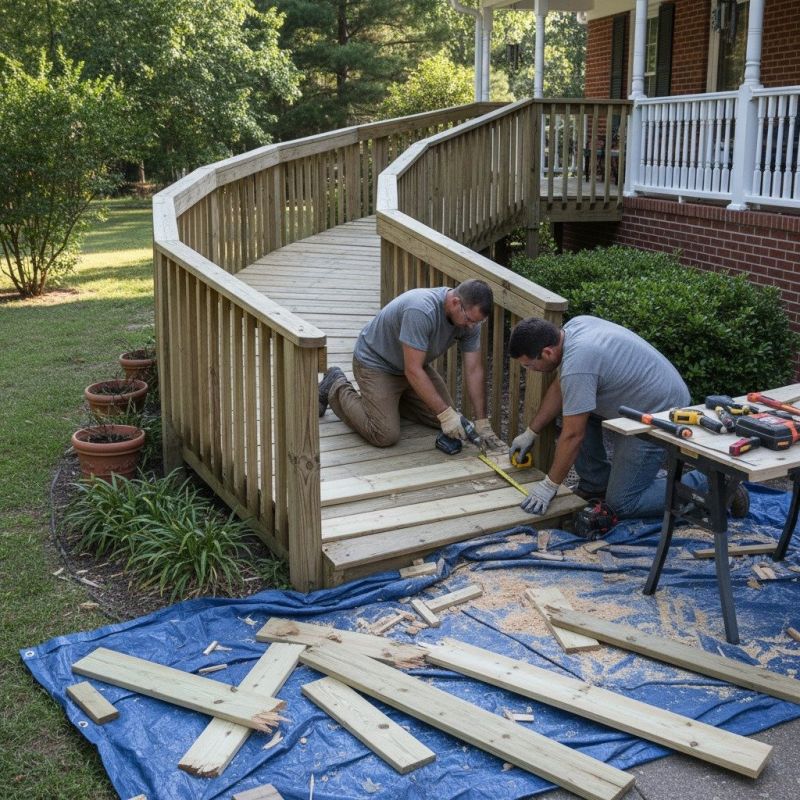 Wheelchair Ramp Repair