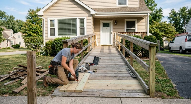 Wheelchair Ramp Repair